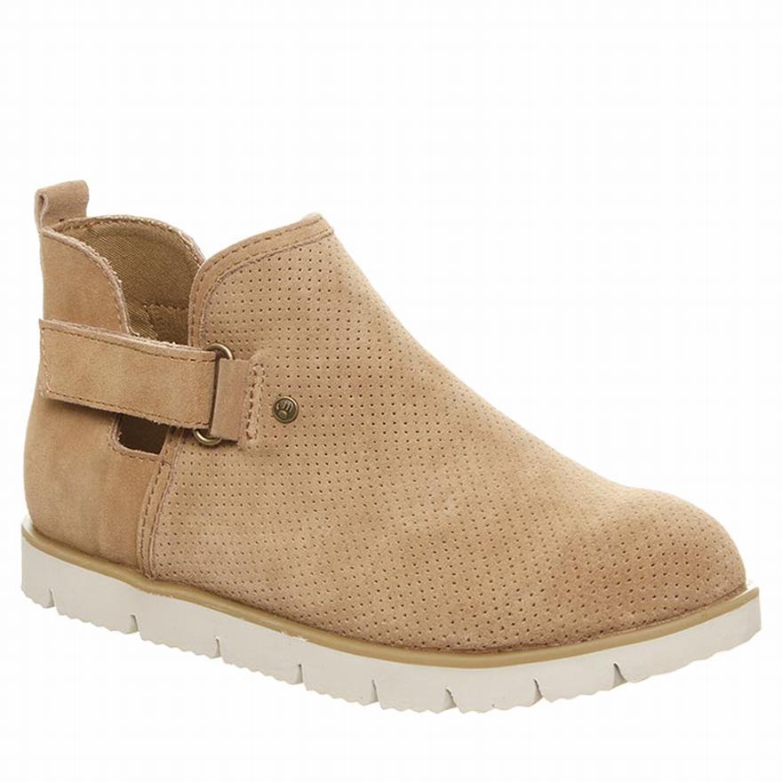 Bearpaw Zoe Ankle Boots UK - Women's Boots Brown ||QPMJBV-758||